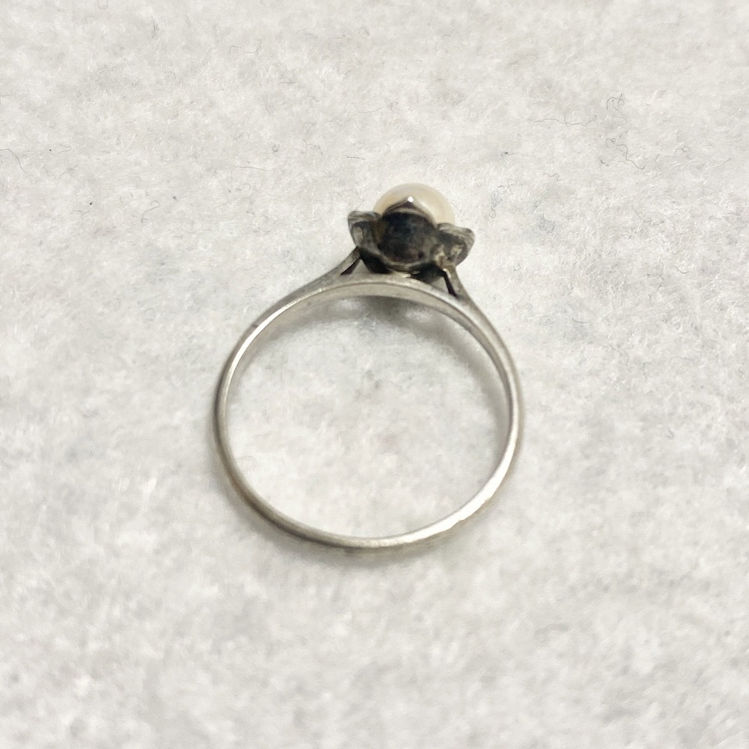 MIKIMOTO(ミキモト)のMIKIMOTO silver925 パールリング　真珠 レディースのアクセサリー(リング(指輪))の商品写真
