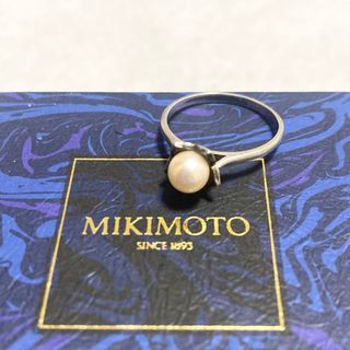 ミキモト(MIKIMOTO)のMIKIMOTO silver925 パールリング　真珠(リング(指輪))