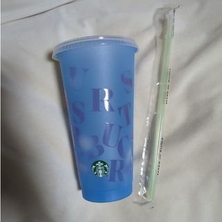 スターバックス(Starbucks)のスタバ　ミステリーカラーチェンジングリユーザブルコールドカップ　710ml(タンブラー)