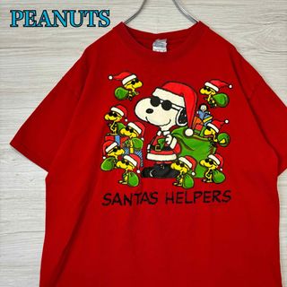 PEANUTS - 【入手困難】ピーナッツ　スヌーピー　Tシャツ　XLサイズ　一点物　海外輸入　レア