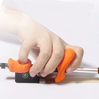 【新品SALE】バイオリン・ビオラの弓の持ち方 矯正器具 子供　初心者 送料無料(ヴァイオリン)