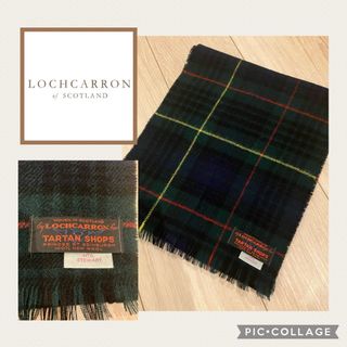 ロキャロン(LOCHCARRON)のロキャロン　チェックマフラー(マフラー/ショール)