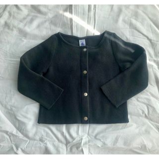 PETIT BATEAU - PETIT BATEAU フリースカーディガン　3ans95cm