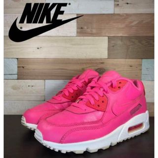 ナイキ(NIKE)のNIKE AIR MAX 90 LEATHER GS 24cm(スニーカー)