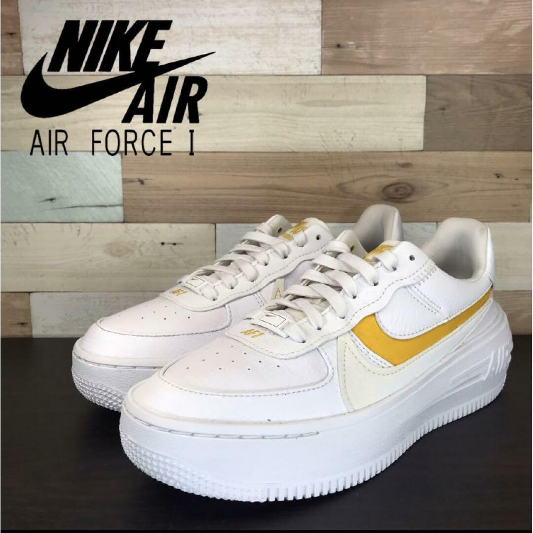 NIKE(ナイキ)のNIKE AIR FORCE 1 PLTAFORM 24.5cm レディースの靴/シューズ(スニーカー)の商品写真