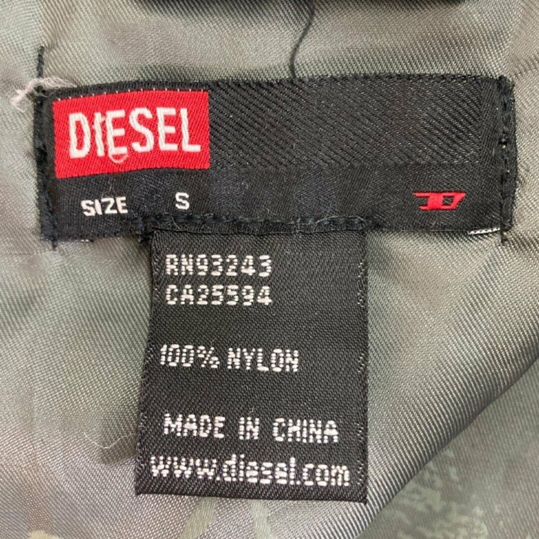 DIESEL(ディーゼル)の★DIESEL ディーゼル MA1 ショートジャケット カーキ sizeS レディースのジャケット/アウター(その他)の商品写真