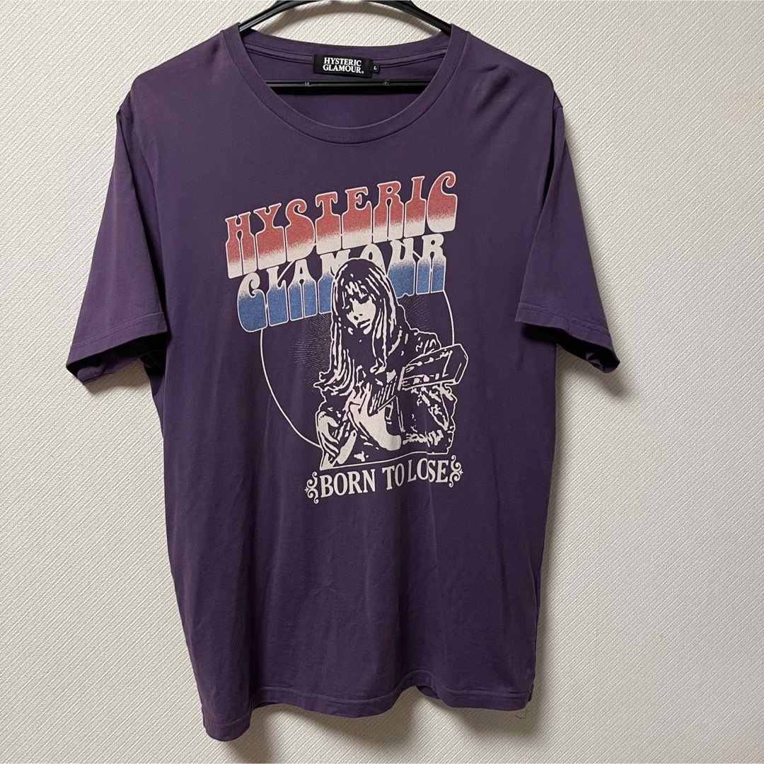 HYSTERIC GLAMOUR(ヒステリックグラマー)のHysteirc Glamour Born to lose s/s Tshirt メンズのトップス(Tシャツ/カットソー(半袖/袖なし))の商品写真