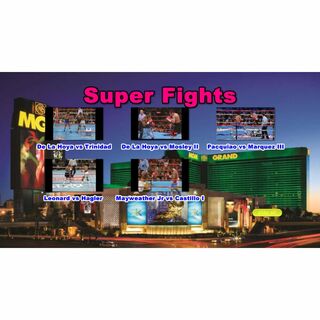 ★ボクシング スーパーファイト 16試合 DVDより高画質 ブルーレイ3枚セット(ボクシング)