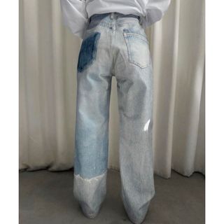 アメリヴィンテージ(Ameri VINTAGE)のアメリ TROMPE L′OEIL DENIM PANTS(デニム/ジーンズ)