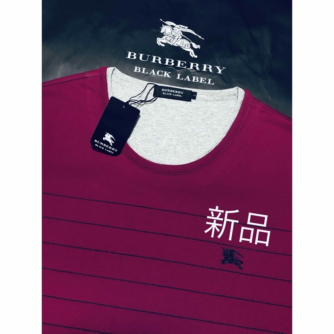 BURBERRY(バーバリー)の新品 バーバリーブラックレーベル メンズ 長袖Tシャツ2 メンズのトップス(Tシャツ/カットソー(七分/長袖))の商品写真