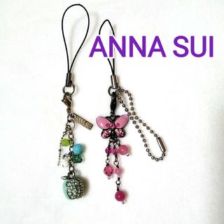 アナスイ(ANNA SUI)のANNA SUI　ストラップ二個セット(チャーム)