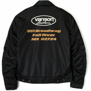 バンソン(VANSON)のVANSON バンソン  メッシュカバーオールジャケット BK/YE XL(装備/装具)