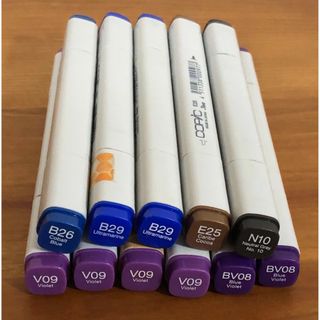 コピック(COPIC)の【値下げ】コピック色々　11本(カラーペン/コピック)