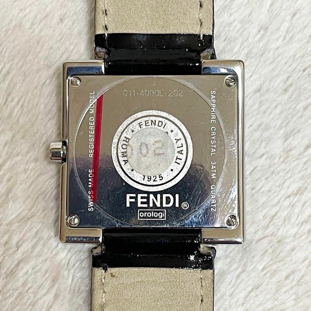 FENDI(フェンディ)の【希少✨】☆フェンディ☆腕時計☆アナログ☆クォーツ☆4000L☆黒☆FFロゴ レディースのファッション小物(腕時計)の商品写真