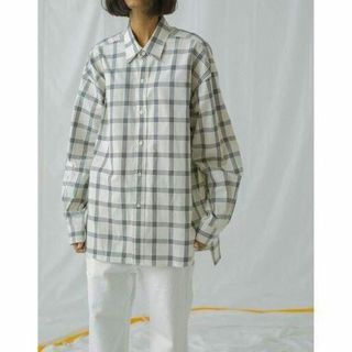 モンキータイム(MONKEY TIME（UNITED ARROWS）)のTWL/CHK LONG SHT/シャツ XL【 monkey time 】(シャツ)