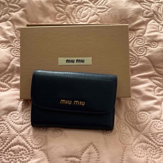 ミュウミュウ 折り財布(メンズ)の通販 80点 | miumiuのメンズを
