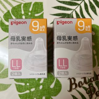 母乳実感乳首 LL 2個入 2セット(哺乳ビン用乳首)