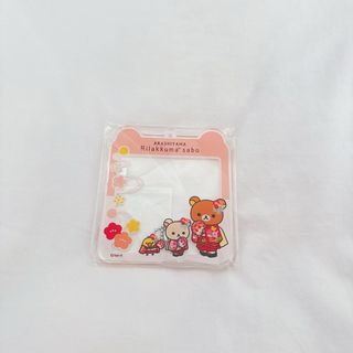 【新品】リラックマ茶房嵐山店　アクリルコースター(キャラクターグッズ)