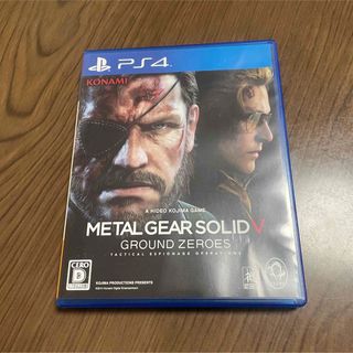 プレイステーション4(PlayStation4)のPlayStation4ソフト　メタルギアソリッド5 グラウンドゼロズ中古品(家庭用ゲームソフト)