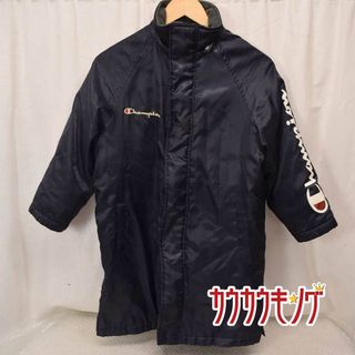 Champion - チャンピオン ジュニア コート 130 ネイビー キッズ CHAMPION スポーツ サッカー ウェア 防寒 ウインドブレーカー