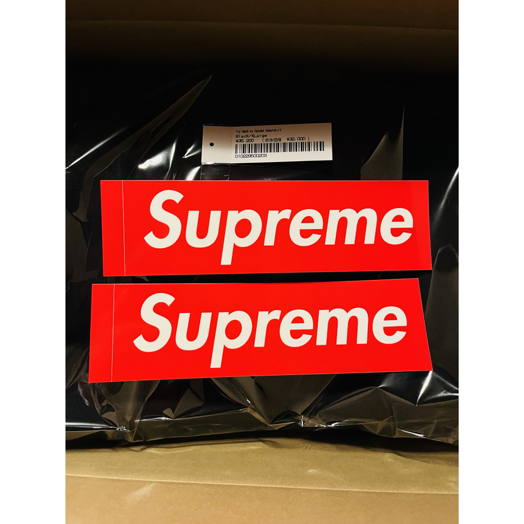 Supreme(シュプリーム)のToy Machine Hooded Sweatshirt Black XL メンズのトップス(パーカー)の商品写真