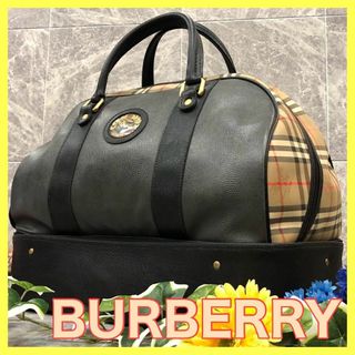 バーバリー(BURBERRY)の⭐️美品⭐️ バーバリー ノバチェック ボストンバッグ ゴルフバッグ(ボストンバッグ)