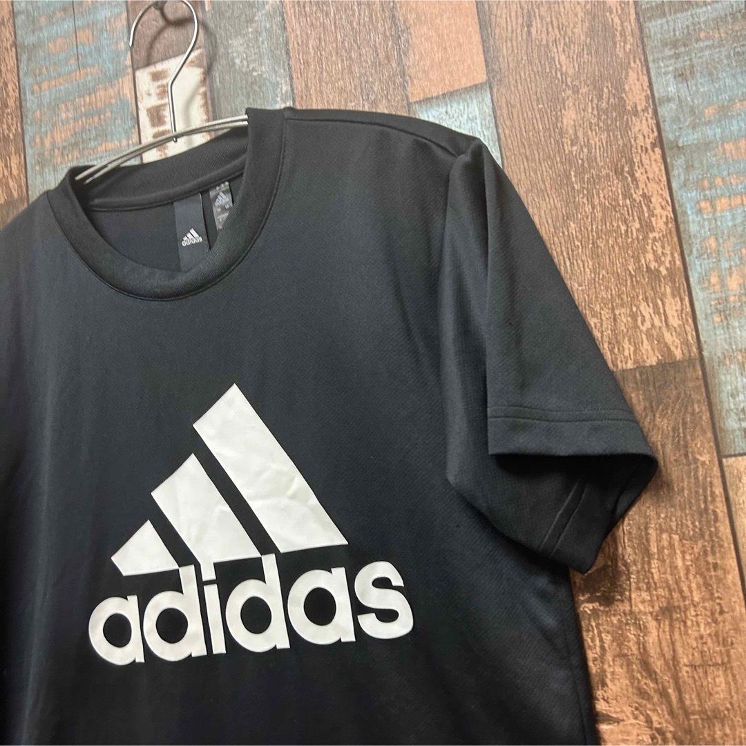 adidas(アディダス)のアディダス　半袖 Tシャツ ロゴTシャツ メンズ　Mサイズ CLIMALITE メンズのトップス(Tシャツ/カットソー(半袖/袖なし))の商品写真