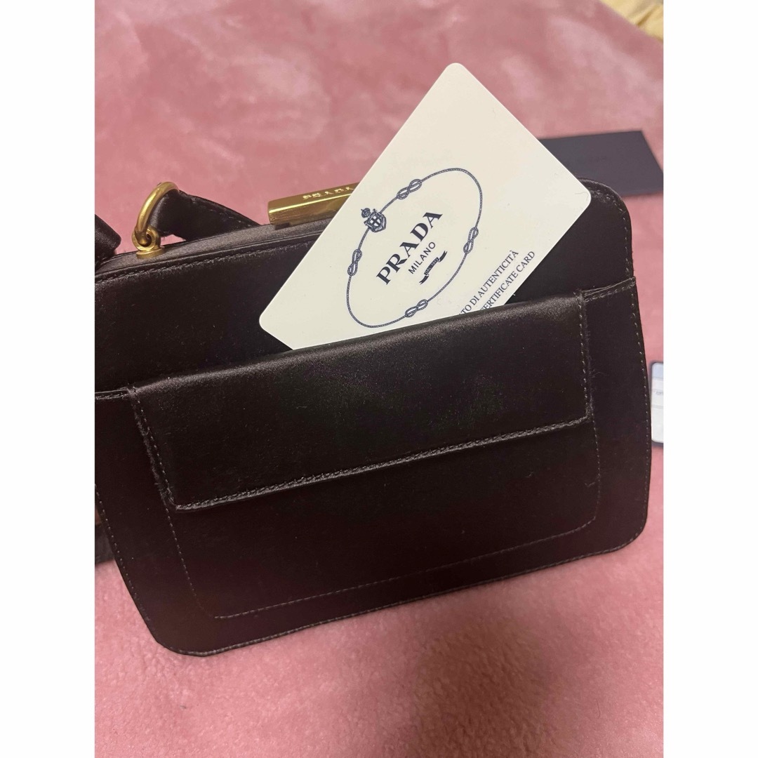 PRADA(プラダ)のPRADA プラダ　新品　パーティーバッグ　ショルダーバッグ　クラッチバッグ レディースのバッグ(ショルダーバッグ)の商品写真