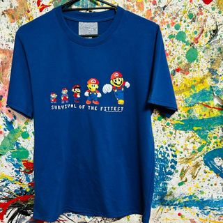 マリオの成長 アバンギャルド リプリント Tシャツ 半袖 メンズ 新品 個性的(Tシャツ/カットソー(半袖/袖なし))