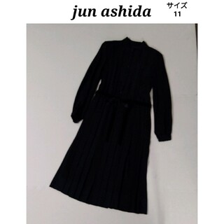 jun ashida - 芦田 淳　黒 ワンピース　11号