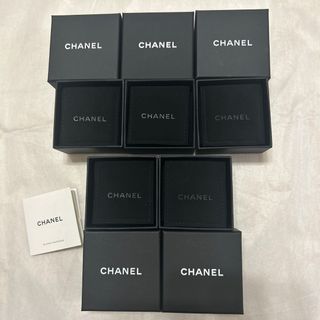 シャネル(CHANEL)のシャネル　ピアス　空箱　5箱　デニム　CHANEL(ショップ袋)