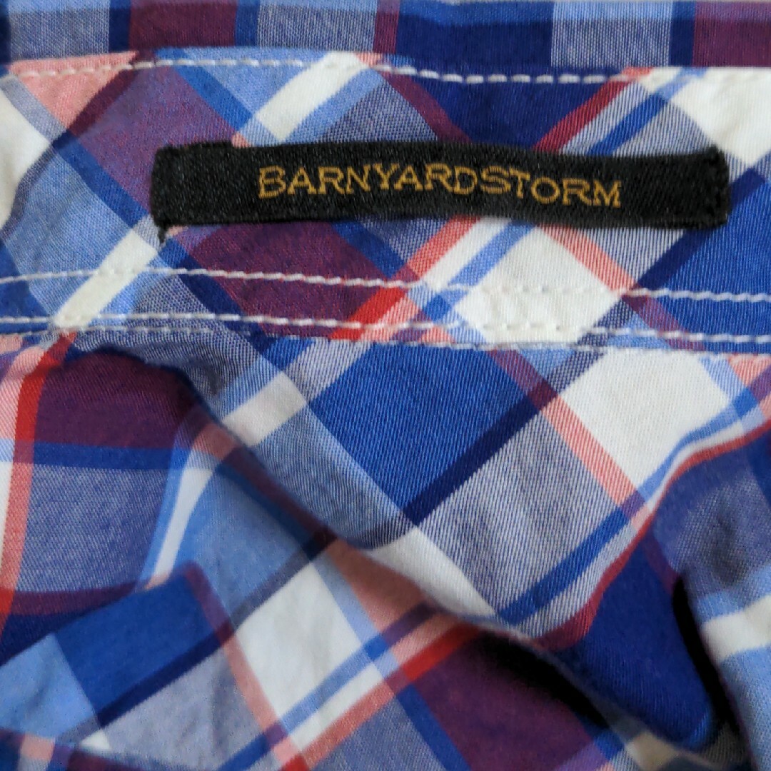 BARNYARDSTORM(バンヤードストーム)のBARNYARDSTORM バンヤードストームシャツアイテム： チェックシャツ レディースのトップス(シャツ/ブラウス(長袖/七分))の商品写真