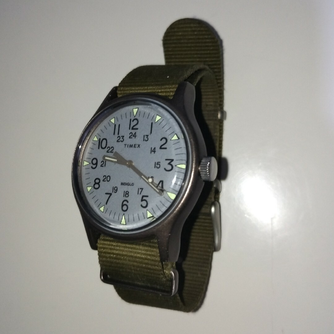 TIMEX(タイメックス)のTIMEX MK1 アルミニウム　オリーブカラー メンズの時計(腕時計(アナログ))の商品写真