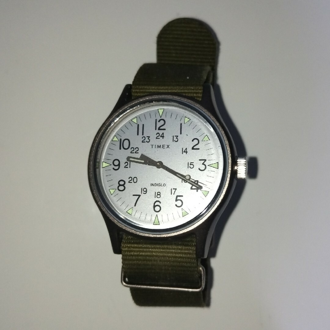 TIMEX(タイメックス)のTIMEX MK1 アルミニウム　オリーブカラー メンズの時計(腕時計(アナログ))の商品写真