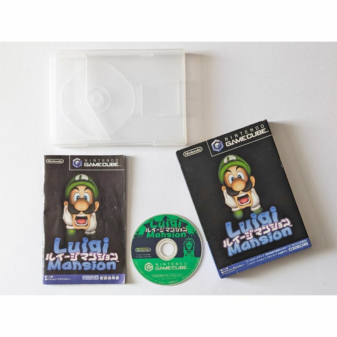 ニンテンドーゲームキューブ(ニンテンドーゲームキューブ)のゲームキューブ ルイージマンション　Gamecube Luigi Mansion エンタメ/ホビーのゲームソフト/ゲーム機本体(家庭用ゲームソフト)の商品写真