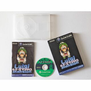 ニンテンドーゲームキューブ(ニンテンドーゲームキューブ)のゲームキューブ ルイージマンション　Gamecube Luigi Mansion(家庭用ゲームソフト)