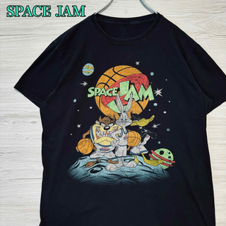 TV&MOVIE - 【希少デザイン】SPACE JAM Tシャツ　Lサイズ　海外輸入　キャラクター