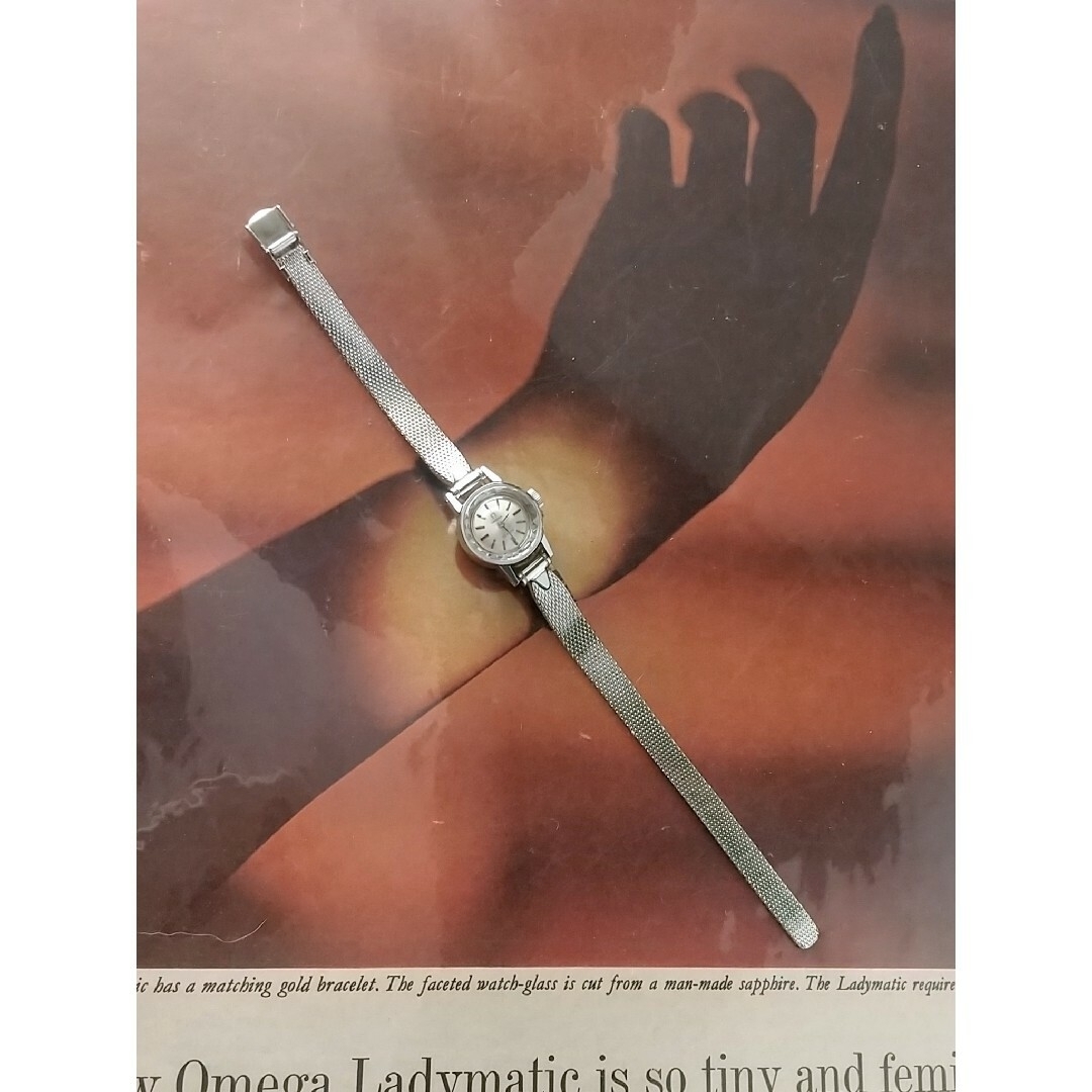 OMEGA(オメガ)の⭐OH済　オメガ×チューラー　Wネーム　新品ブレスベルト　レディース腕時計　美品 レディースのファッション小物(腕時計)の商品写真