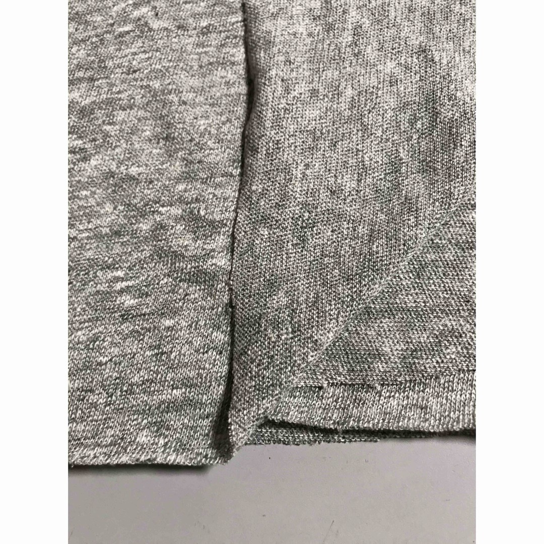 超特価　ニット生地　16/-ラフィーソフト天竺　杢グレー　T6125 ハンドメイドの素材/材料(生地/糸)の商品写真