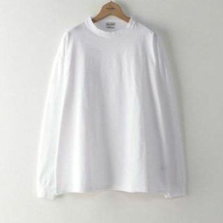 【 WHITE 】S L/HI-DENS CN LONG SLEEVE-BOLD