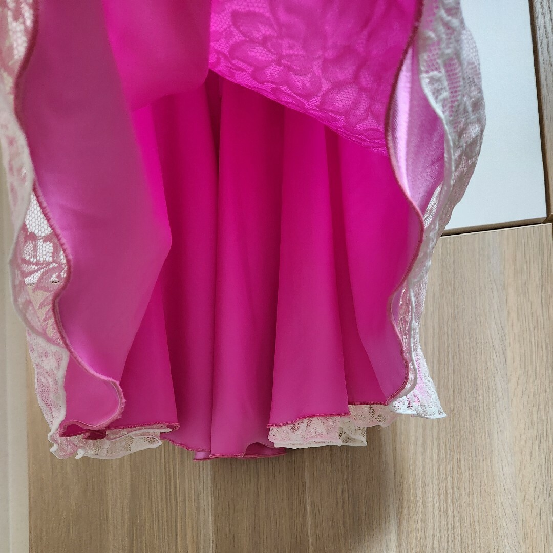 キッズドレス ピンク 120cm キッズ/ベビー/マタニティのキッズ服女の子用(90cm~)(ドレス/フォーマル)の商品写真