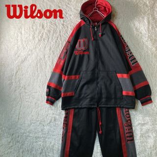 ウィルソン(wilson)の美品 90s Wilson ウィルソン トラックジャケット セットアップ XL(ジャージ)