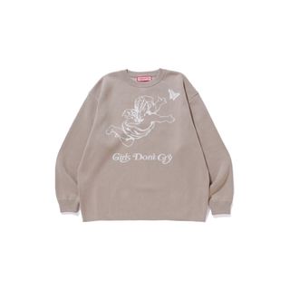 ガールズドントクライ(Girls Don't Cry)のGIRLS DON'T CRY Angel Knit "Beige" Msize(ニット/セーター)