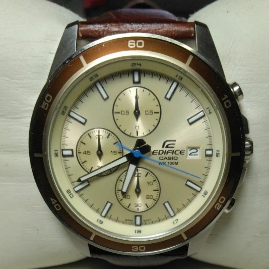 EDIFICE(エディフィス)の【海外モデル】カシオ エディフィス クオーツ クロノグラフEFR-526L-7B メンズの時計(腕時計(アナログ))の商品写真
