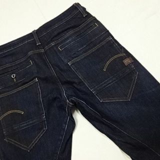 ジースター(G-STAR RAW)のG-STAR☆D-STAQ☆濃紺3Dスーパースリム☆30☆ウェスト約83～87(デニム/ジーンズ)