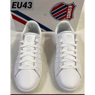 ケースイス(K-SWISS)のSALE‼️【新品】K-SWISS ホワイト 本革 EU43(スニーカー)