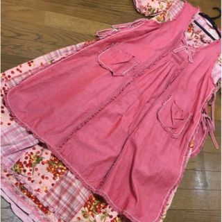 ピンクハウス(PINK HOUSE)の赤タブリエ☆ピンクハウス(その他)