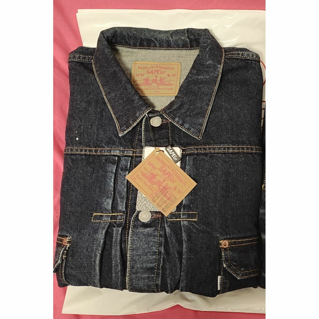 SAPEur® VINTAGE DENIM JACKET Nsi名古屋限定 M メンズのジャケット/アウター(Gジャン/デニムジャケット)の商品写真