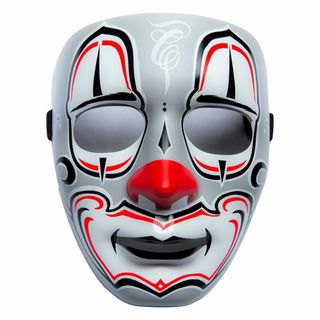 MISTER CARTOON CLOWN MASK GREY BLACK 灰 黒