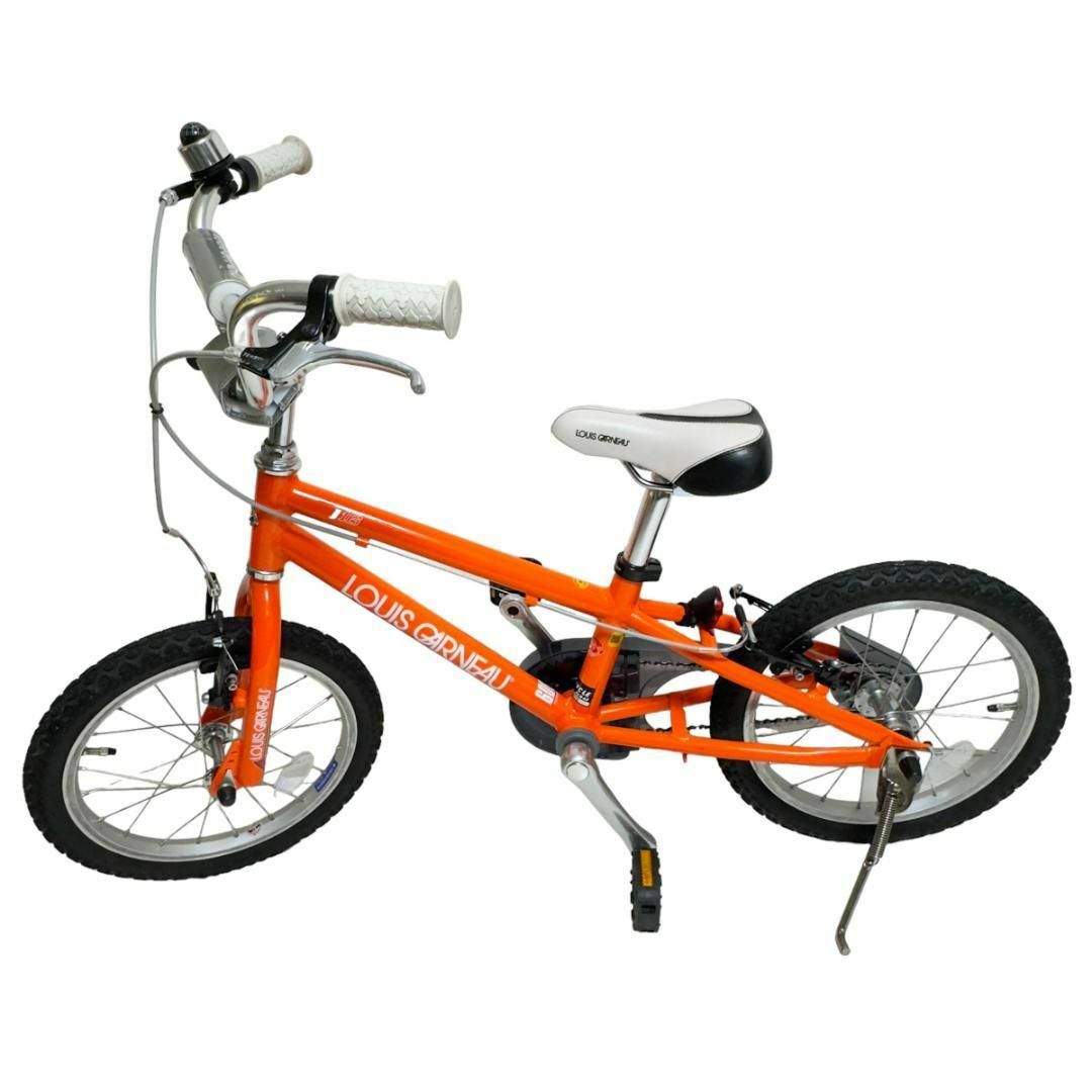 美品　ルイガノ i16 オレンジ キッズ/ベビー/マタニティの外出/移動用品(自転車)の商品写真